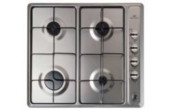 New World NWGHU601 Gas Hob - Stainless Steel Ins/Del/Rec